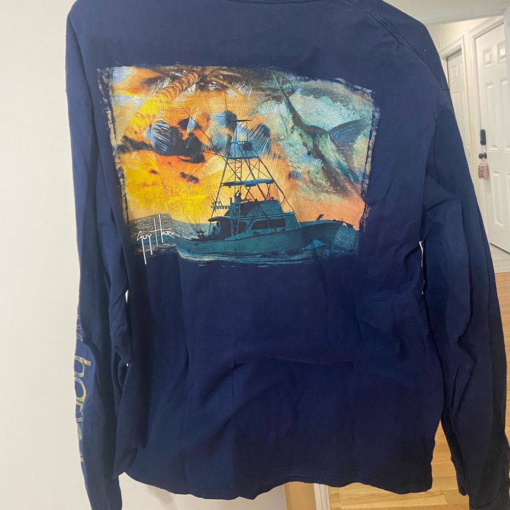 Guy Harvey Long Sleeve Fishing Tee